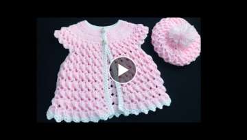 Crochet Baby Sweater Vest and Crochet Baby Hat Set EASY NB to 6yrs, How to crochet, Crochet for B...