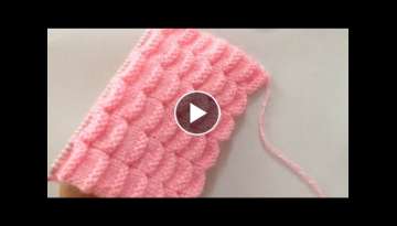 Beautiful Knitting Stitch pattern For Sweater/Cardigan/Blanket