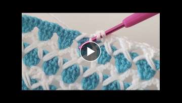 Super Easy crochet baby blanket pattern for beginners - Trends Crochet Blanket Knitting Pattern