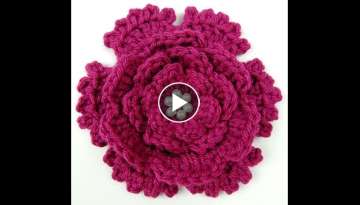 Crochet: Flor # 7 Crochet: Flor # 7
