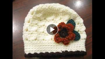 Cluster Stitch Beanie REVISED - Crochet Tutorial