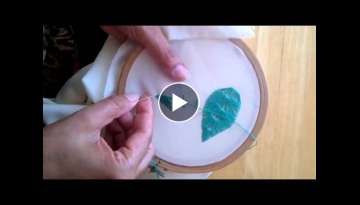 Basic Embroidery Filling Leaf stitch