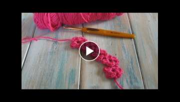 (crochet) How To Crochet Flower Chains v2 - Yarn Scrap Friday
