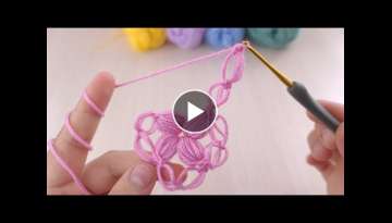 Super Easy Crochet Pattern. Gorgeous Crochet Easy To Make Knitting Pattern