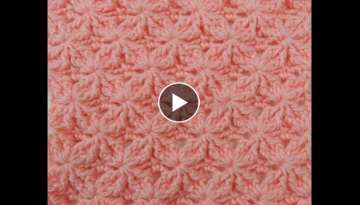 Crochet: Punto Lazos en Relieve # 2