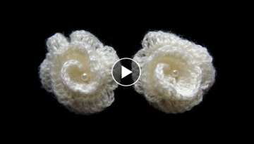 Crochet : Una linda Flor