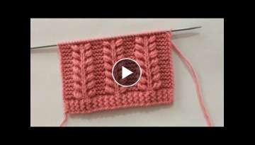 Beautiful Knitting Stitch Pattern For Sweater/Cardigan Beautiful Knitting Stitch Pattern For Sweater/Cardigan