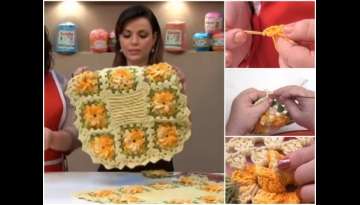 Crochet Flower Carpet Tutorial