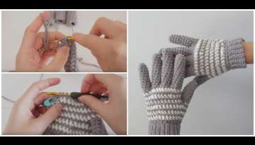 Cozy Crochet Gloves