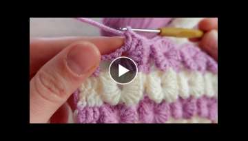 Easy crochet knitting model -Crochet knitting blanket vest pattern