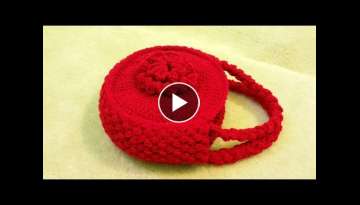 CROCHET How to #Crochet Flower Handbag Purse #TUTORIAL #120 supersaver CROCHET How to #Crochet Flower Handbag Purse #TUTORIAL #120 supersaver