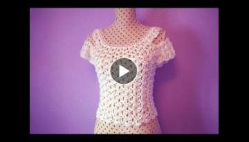 Blusa de mujer a crochet muy facil y rapido Majovel crochet Blusa de mujer a crochet muy facil y rapido Majovel crochet