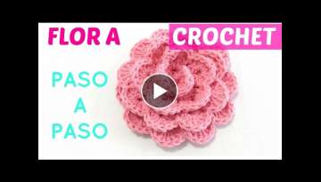 Flor a crochet paso a paso sin perder detalle ENGLISH subtitles Flor a crochet paso a paso sin perder detalle ENGLISH subtitles