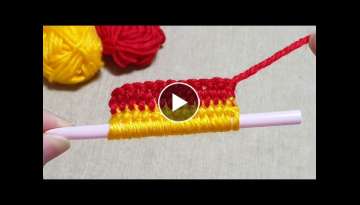 Amazing Flower Craft Ideas with Woolen - Hand Embroidery Amazing Trick - Easy Wool Flower Design Amazing Flower Craft Ideas with Woolen - Hand Embroidery Amazing Trick - Easy Wool Flower Design