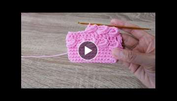 Shortcut mini-curry puff crochet idea