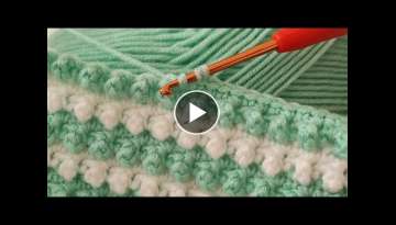 Super Easy crochet baby blanket pattern for beginners - trends Crochet Blanket Knitting Pattern