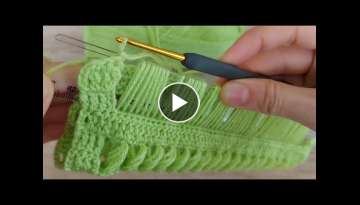 Super Easy Crochet Knit - Crochet Pattern Made Using Ruler Very Different Knitting Pattern