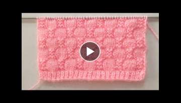 Easy Peasy Knitting Stitch Pattern For Blankets/ Sweater