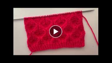 New Knitting Stitch Pattern For Gents Sweater/Cardigan/Jacket/Frocks