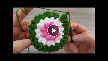 WONDERFUL Super Beautiful Crochet Flower Knitting Motif Pattern