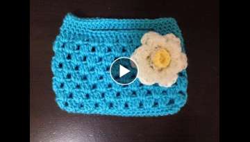 Granny stripe boutique bag crochet Tamil/English Granny stripe boutique bag crochet Tamil/English