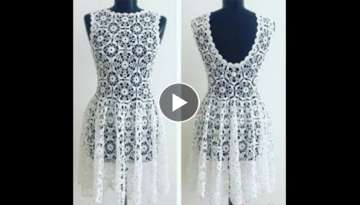 vestido crochet boda primavera how to (subtittles in several lenguage) vestido crochet boda primavera how to (subtittles in several lenguage)