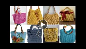 exclusive and beautiful crochet bag designs and pattern for girls 2021