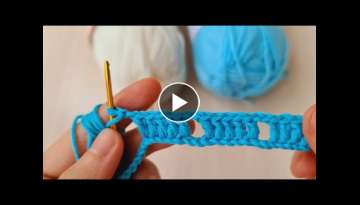 Also look like this, you will love it / easy crochet knitting pattern making / How to crochet