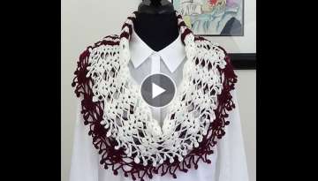Crochet: Bufanda en Dos Colores Crochet: Bufanda en Dos Colores