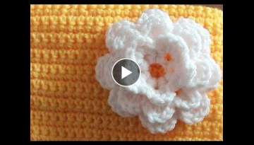 How To Crochet A 3 Layer Flower