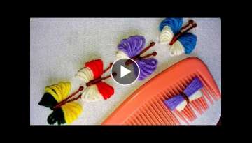 Hand Embroidery Amazing Trick | Butterfly Embroidery Trick