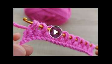 Super Very Easy Crochet Knitting Model - Very Very Easy To Make Knitting Vest Blanket Model