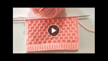 Beautiful Knitting Stitch Pattern For Gents/Ladies Sweater