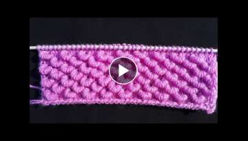 Ring Stitch Knitting Pattern