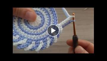 Very Easy Crochet Knitting Motif Pattern (Knitting Love) Gorgeous beautiful crochet motif knittin...