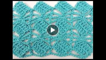 Crochet: Punto Escalera # 8