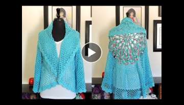 Crochet: Chaqueta Redonda Crochet: Chaqueta Redonda