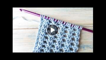 Tunisian Lace - How to Crochet 