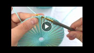 Super Easy Crochet Knitting Pattern Made With Old CD-Amazing Crochet İdea For Your Super Easy Crochet Knitting Pattern Made With Old CD-Amazing Crochet İdea For Your