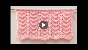 Beautiful 4 Rows Repeat Pattern For Ladies Sweater/Cardigan/Shawl/Baby Sweater