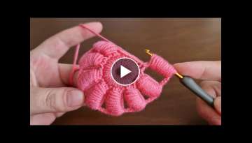 Super Easy Crochet Knitting Motif - Very Easy Crochet Awesome Motif Knitting Pattern