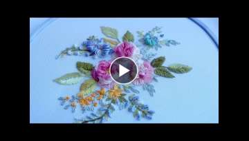EMBROIDERY: TEA ROSE EMBROIDERY: TEA ROSE