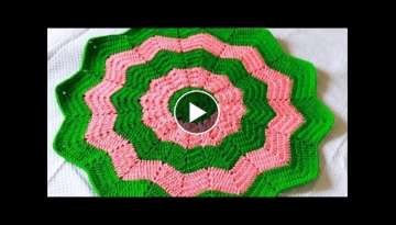 Star Blanket Part 1 of 2 -Baby Blanket-Classic Round Ripple Crochet Baby Blanket Star Blanket Part 1 of 2 -Baby Blanket-Classic Round Ripple Crochet Baby Blanket