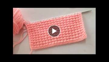 2 Rows Knitting Stitch Patttern
