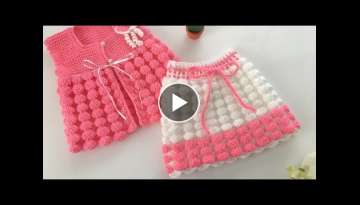 Crochet Baby Skirt / Balloon Model Skirt / Easy and Beautiful Knitted Skirt