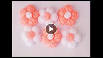 Flores a crochet punto puff muy facil y rapidas Flores a crochet punto puff muy facil y rapidas