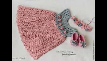 Gorgeous Crochet Girl Dress Gorgeous Crochet Girl Dress