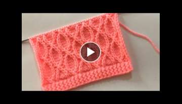 Very Beautiful Knitting Stitch Pattern For Sweater/Cardigan/Blankets