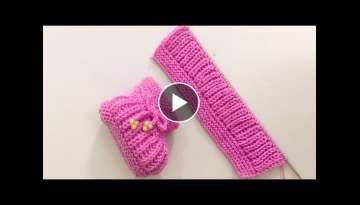 Very Easy Knitting Baby Booties , Shoes , Boots, Socks ,Slippers