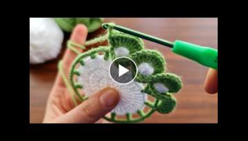 Super Easy Crochet Knitting Motif Bu Model Çok Güzel Oldu Tığ İşi Örgü Motif Yapımı